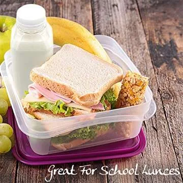 16 OZ Empty PET Plastic Juice Bottles - Pack of 10 Reusable Clear Disposable Milk Bulk Containers with Black Tamper Evident Caps Lids (10-Pack)