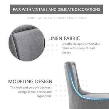 Kiztir Upholstered Dining Chairs Set of 6 for Elegant Dining