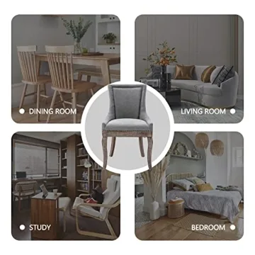 Kiztir Upholstered Dining Chairs Set of 6 for Elegant Dining