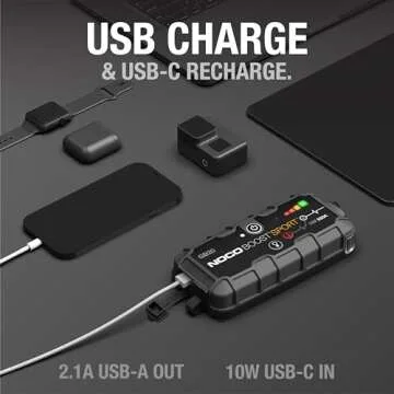 NOCO GB20 500A UltraSafe Jump Starter for 4.0L Engines