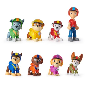 Paw Patrol: Jungle Pups Action Figures Gift Pack, with 8 Collectible Toy Figures, Kids Toys for Boys...