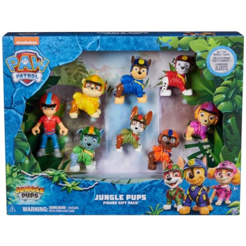 Paw Patrol Jungle Pups Action Figures Gift Pack for Kids