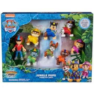 Paw Patrol Jungle Pups Action Figures Gift Pack for Kids