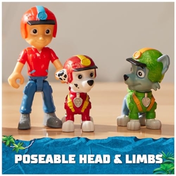 Paw Patrol Jungle Pups Action Figures Gift Pack for Kids