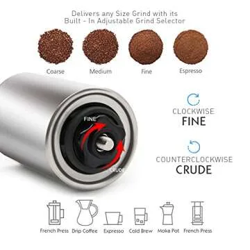 Portable Manual Coffee Grinder Set for Coffee Lovers