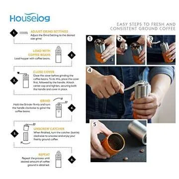 Portable Manual Coffee Grinder Set for Coffee Lovers