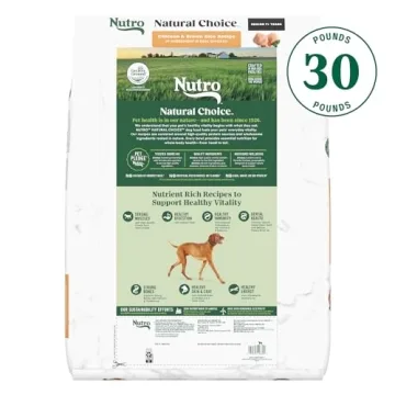 Nutro Natural Choice Senior Dog Food 30 lbs Quality Nutrition