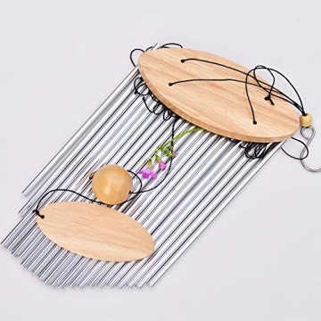SuninYo Wind Chimes, 22 Tubes for Calm Melodies and Decor
