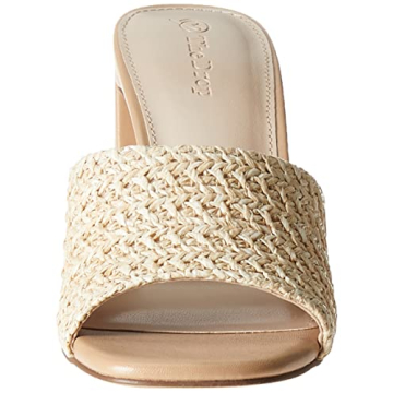 Women's High Block Heeled Mule Sandal Comfortable & Stylish