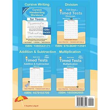 Cursive Handwriting Workbook For Kids | Learn Cursive Easily