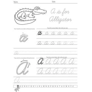 Cursive Handwriting Workbook For Kids | Learn Cursive Easily