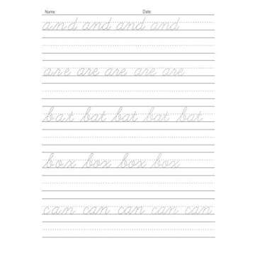 Cursive Handwriting Workbook For Kids | Learn Cursive Easily