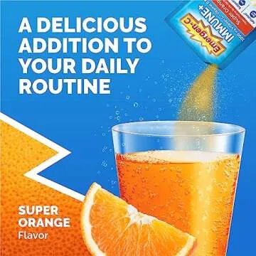 Emergen-C Immune+ Support Powder with Vitamin C and Antioxidants