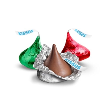 HERSHEY'S KISSES Milk Chocolate Bulk Christmas Candy