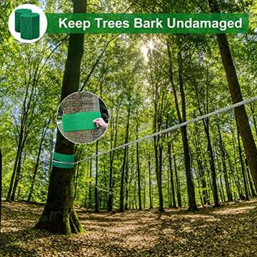 EDOSTORY 98 Feet Backyard Zip Line Kit for Kids and Adult Up Outdoor to 330lb with Stainless Steel Ziplines Spring Brake and Safety Harness, Christmas and Birthday Gifts for Kids(Red)