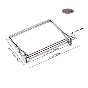 Ascebrk Heavy-Duty Trailer Coupler Pins 10 Pack
