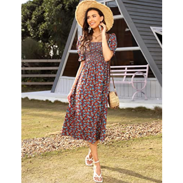 KOJOOIN Women's Maxi Dress for Summer Events