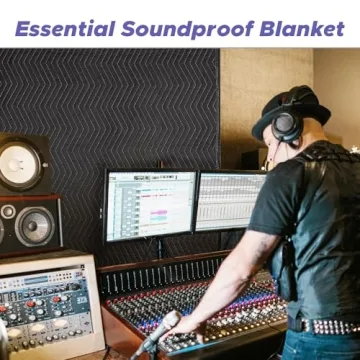 Starfavor Large Soundproof Blankets Noise Reduction Light Blocking