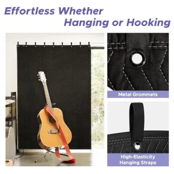 Starfavor Large Soundproof Blankets Noise Reduction Light Blocking