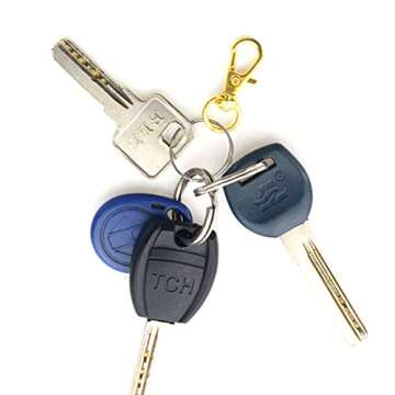 Durable Gold Metal Swivel Lanyard Snap Hook Clasp