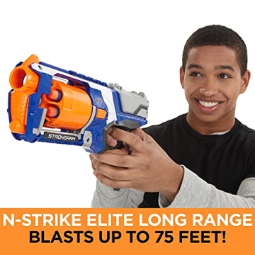 NERF N Strike Elite Strongarm Dart Blaster with Rotating Barrel, for Kids, Ages 8+ (Amazon Exclusive)