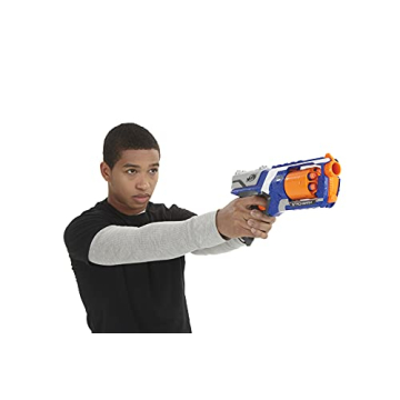 NERF N Strike Elite Strongarm Dart Blaster with Rotating Barrel, for Kids, Ages 8+ (Amazon Exclusive)
