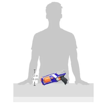 NERF N Strike Elite Strongarm Dart Blaster with Rotating Barrel, for Kids, Ages 8+ (Amazon Exclusive)