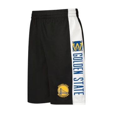 Ultra Game NBA Golden State Warriors Mens Basketball Shorts