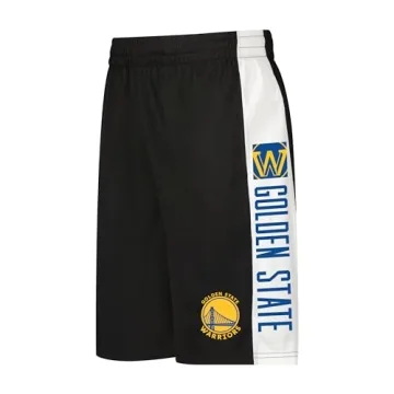 Ultra Game NBA Golden State Warriors Mens Basketball Shorts