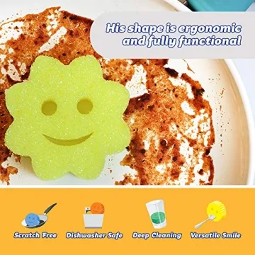 Scrub Daddy Sponge Set - Non Scratch Cleaning Power