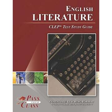 Comprehensive English Literature CLEP Test Study Guide with Practice Questions
