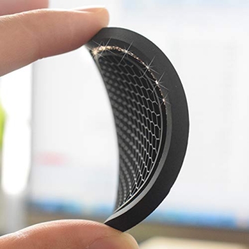 Bling Crystal Rhinestone Car Cup Holder Coasters Anti-Slip