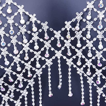CanB Rhinestone Bra Chain - Stylish Body Accessories