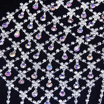 CanB Rhinestone Bra Chain - Stylish Body Accessories