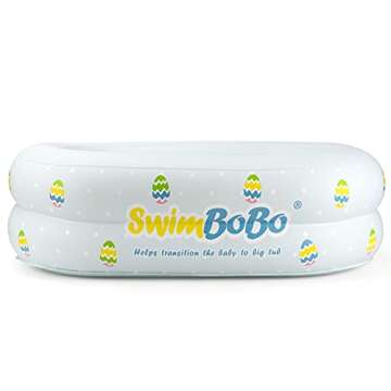 Inflatable Baby Bathtub Seat for Safe Travel Bathing