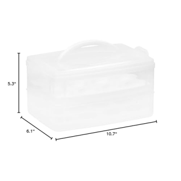 Snapware Snap 'N Stack Clear Food Storage Container