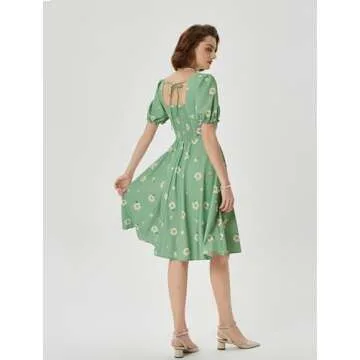 Charming Belle Poque Cottagecore Dress for Summer Style