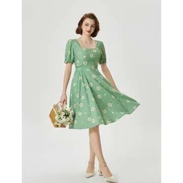 Charming Belle Poque Cottagecore Dress for Summer Style