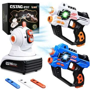 Laser Tag Set - 2 Toy Guns for Family Fun Games