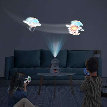 Laser Tag Set - 2 Toy Guns for Family Fun Games