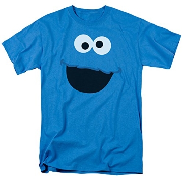 Funny Sesame Street Cookie Monster Face T-Shirt for Everyone