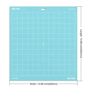 Nicapa Light Grip Cutting Mat for Cricut - 3 Pack