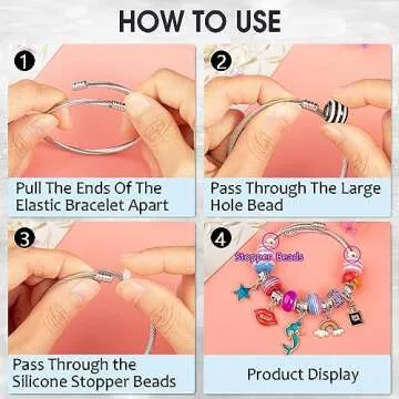 ZYEHXED 20Pcs Snake Charm Bracelets for DIY Jewelry