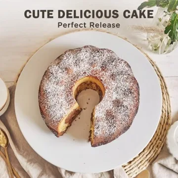 Premium 9-inch Non-Stick Bundt Cake Pan for Perfect Baking