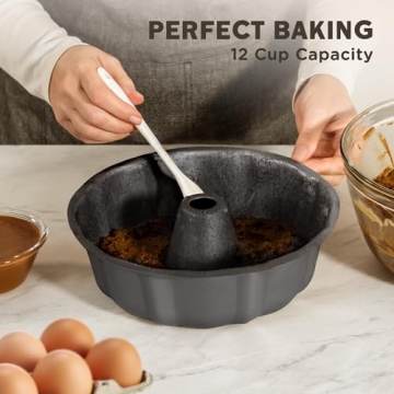Premium 9-inch Non-Stick Bundt Cake Pan for Perfect Baking