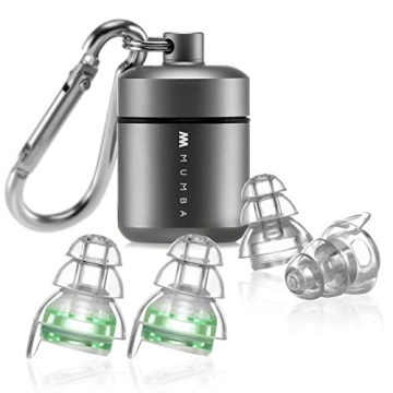 High Fidelity Concert Earplugs with 24dB Noise Reduction - Perfect for Musicians & Festivals