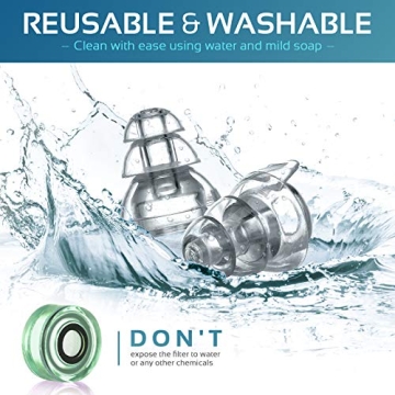 High Fidelity Earplugs for Concerts, Musicians & DJs