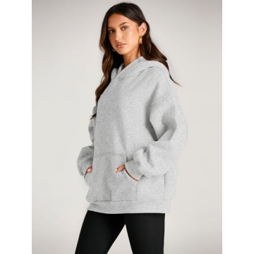 EFAN Women's Oversized Hooded Sweatshirt for All Seasons