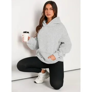 EFAN Women's Oversized Hooded Sweatshirt for All Seasons