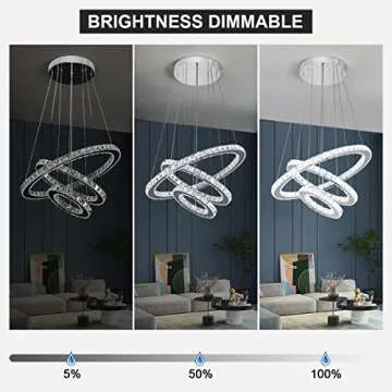 Buccleuch Crystal Chandelier - Elegant Dimmable LED Light